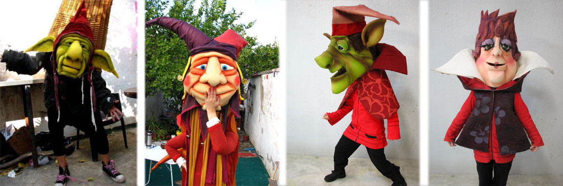 Marionetas de gomaespuma